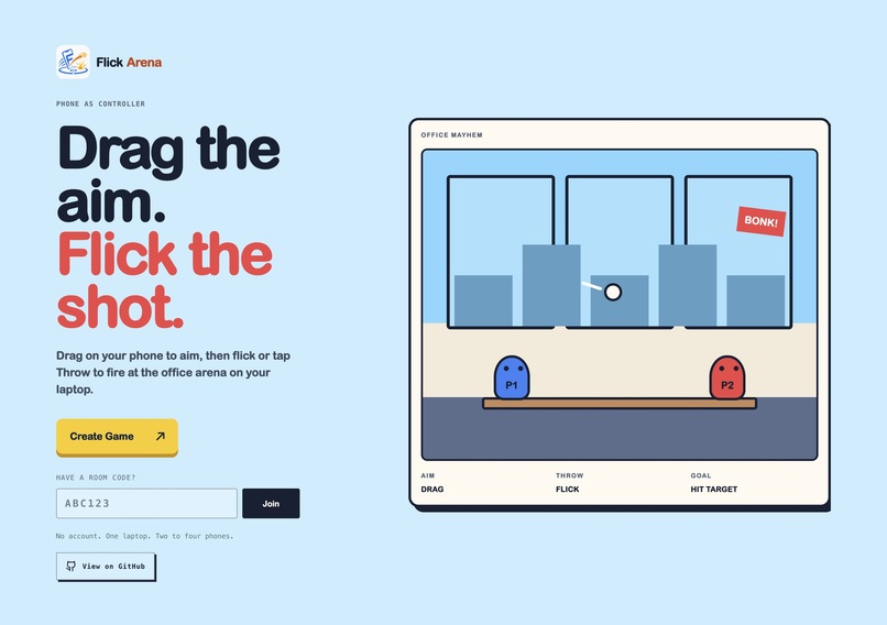 Flick Arena – screenshot 1