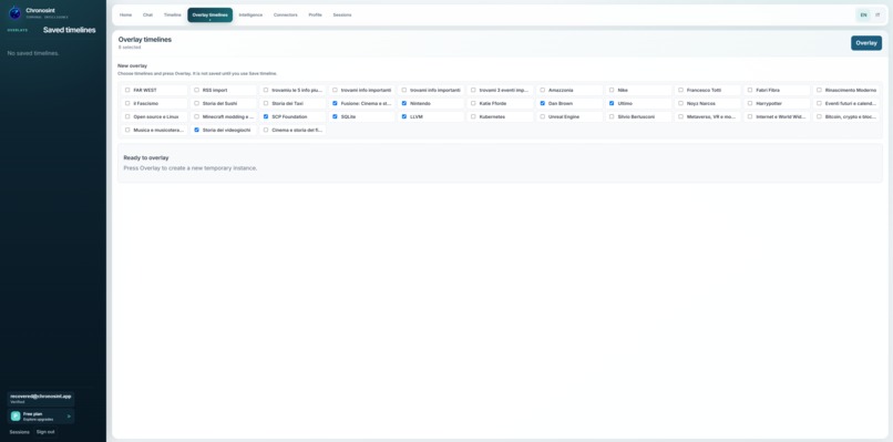 Chronosint – screenshot 3