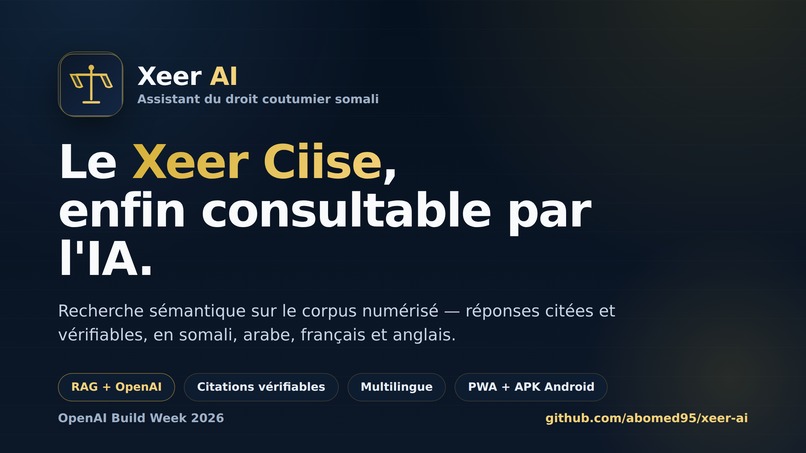 Xeer AI – screenshot 1