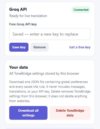 ToneBridge – screenshot 4