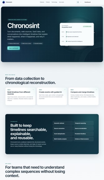 Chronosint – screenshot 6