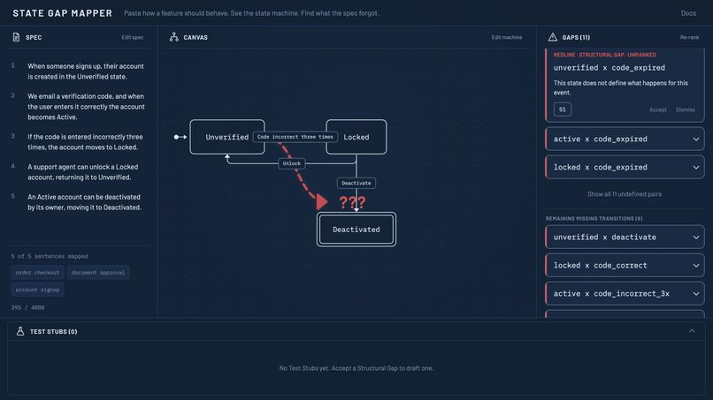 State Gap Mapper – screenshot 4