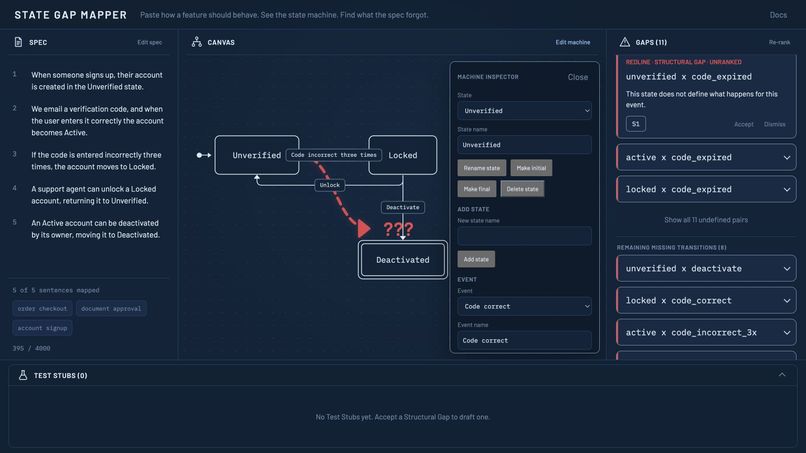 State Gap Mapper – screenshot 7