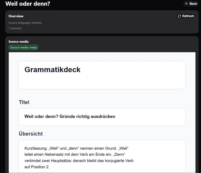 Bildmind — German Grammar Guides with GPT-5.6 – screenshot 2