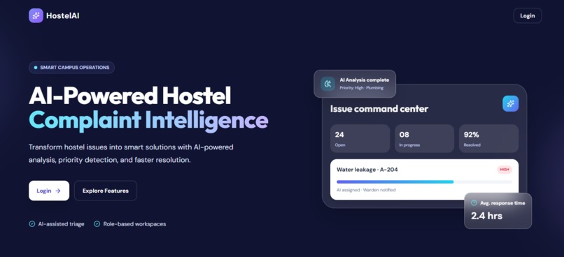 HostelAI – screenshot 1