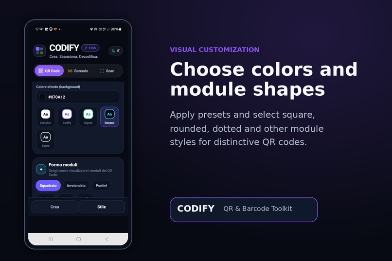 Codify — QR & Barcode Toolkit – screenshot 4