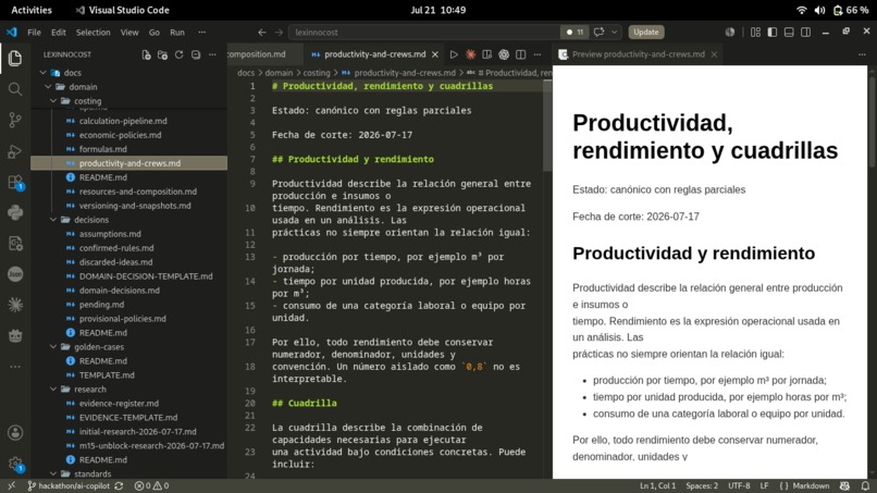 LexInnoCost – screenshot 5