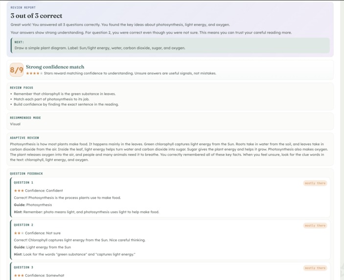 SimpLex: Adaptive Reading Companion – screenshot 2