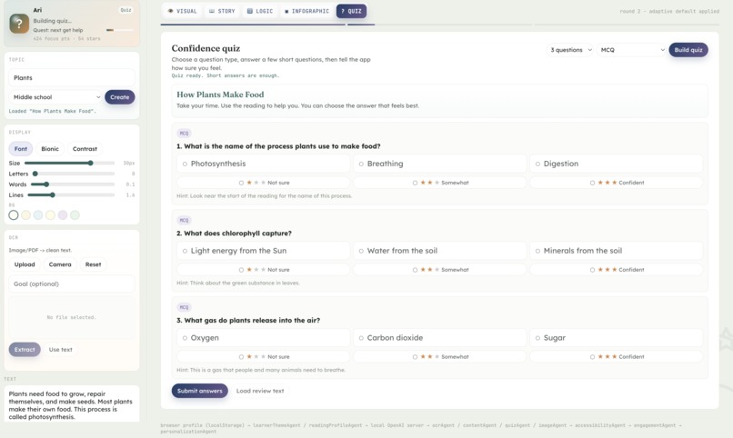 SimpLex: Adaptive Reading Companion – screenshot 3