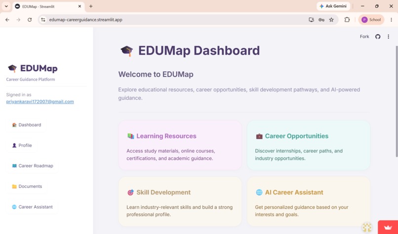 EduMap – screenshot 2