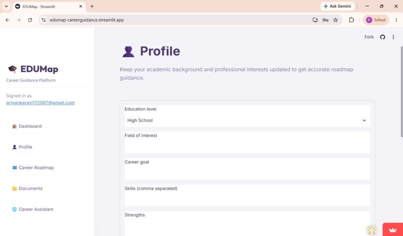 EduMap – screenshot 3
