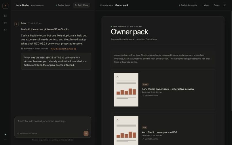 Folio – screenshot 2