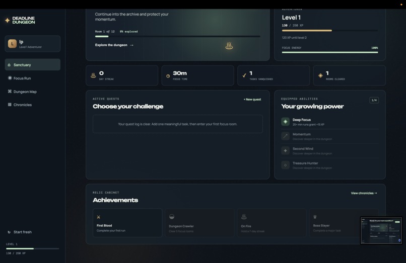 Deadline Dungeon – screenshot 2