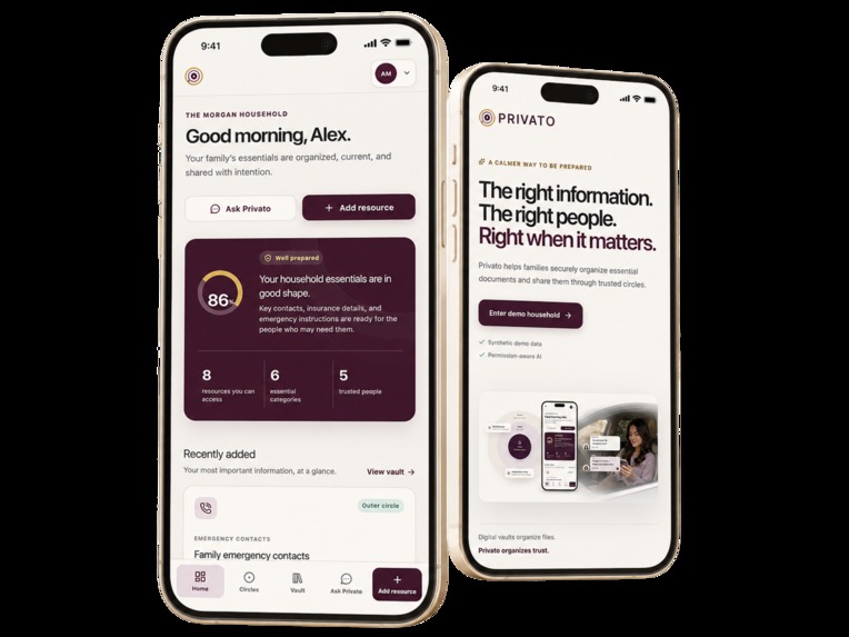 Privato – screenshot 2