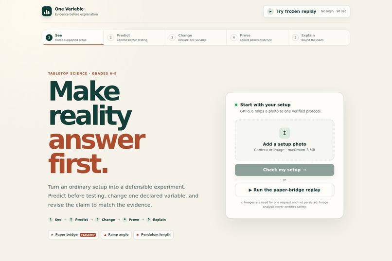 One Variable – screenshot 1