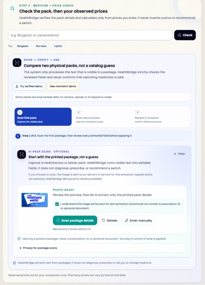 HealthBridge – screenshot 2