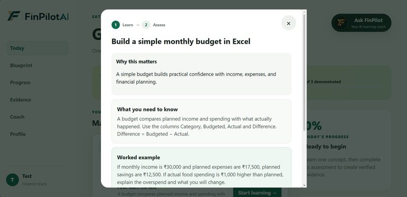FinPilot AI – screenshot 3