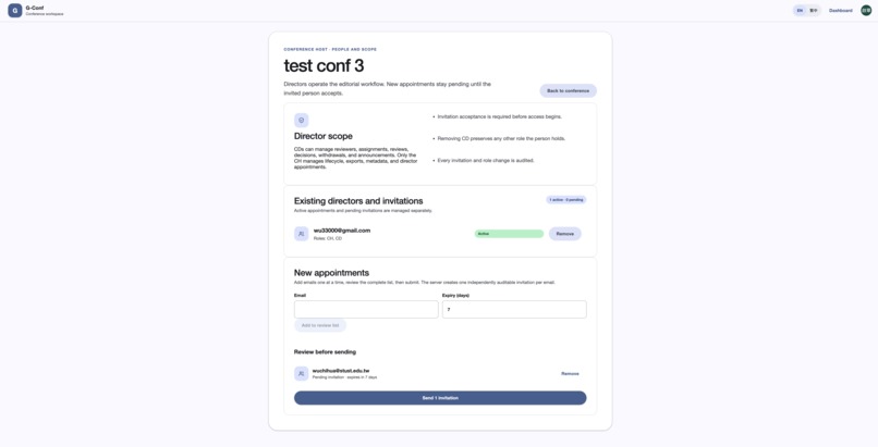 G-conf – screenshot 5