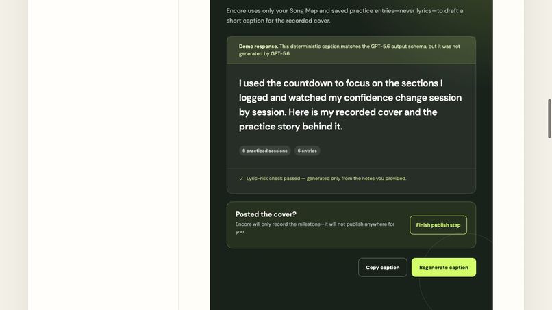 Encore – screenshot 8