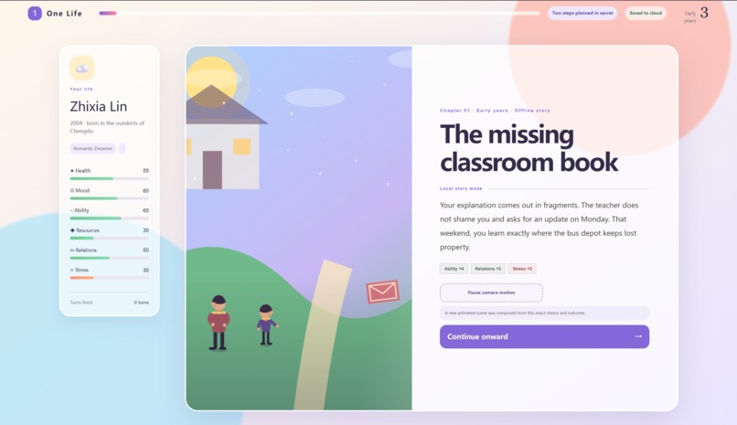 One life – screenshot 3