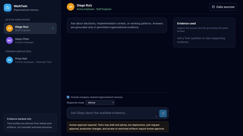 WorkTwin – screenshot 1