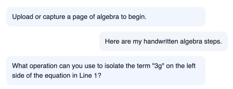 AI Algebra Coach – screenshot 2