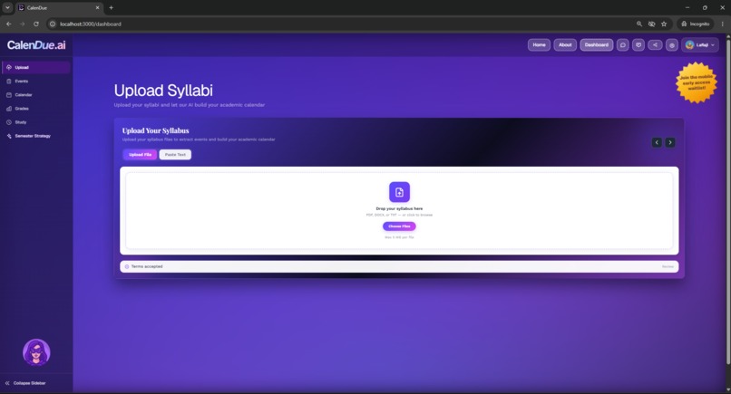 Calendue – screenshot 2