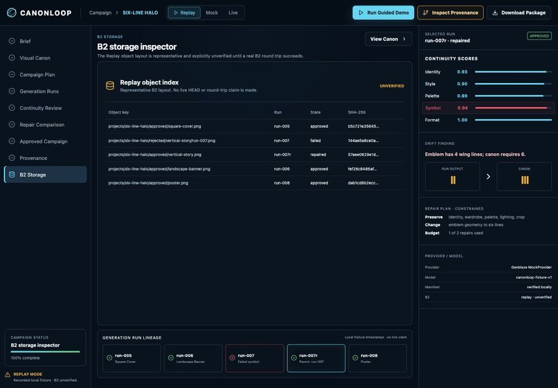 CANONLOOP – screenshot 6