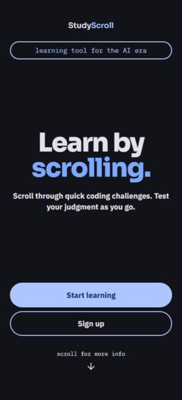 StudyScroll – screenshot 1