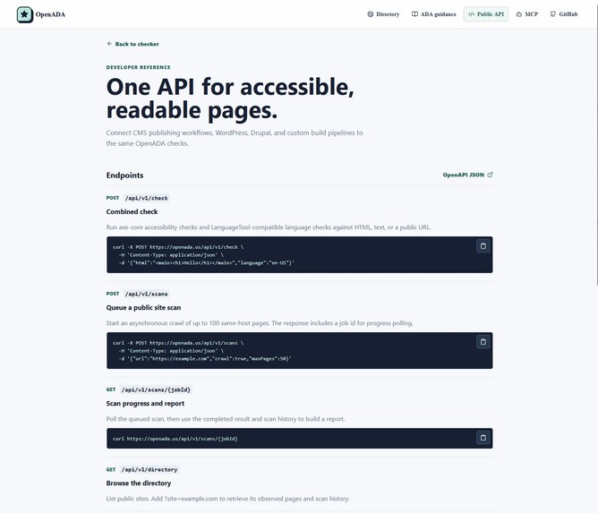 OpenADA.US – screenshot 5