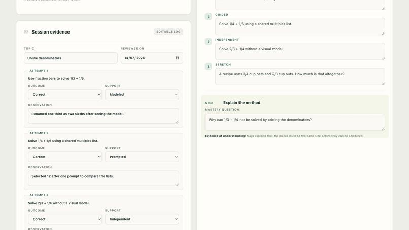 TutorOS – screenshot 5