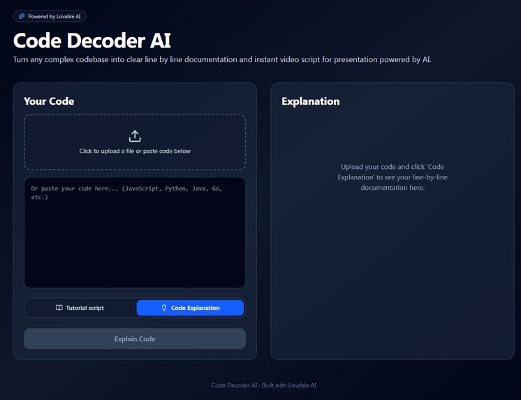 Code Decoder AI – screenshot 1