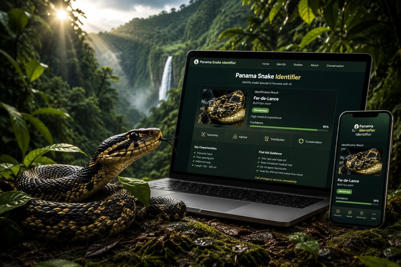 Panama Snake Identifier – screenshot 1