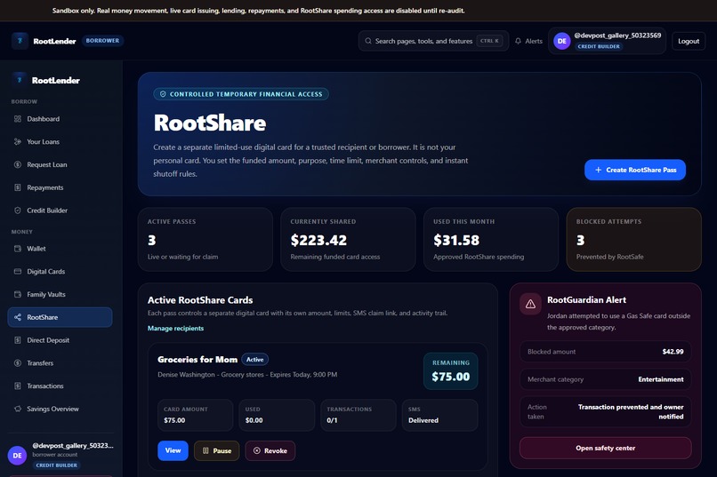 RootLender – screenshot 9