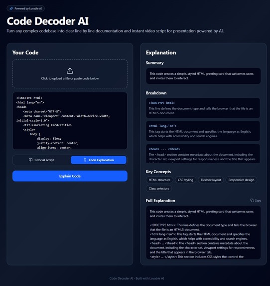 Code Decoder AI – screenshot 5