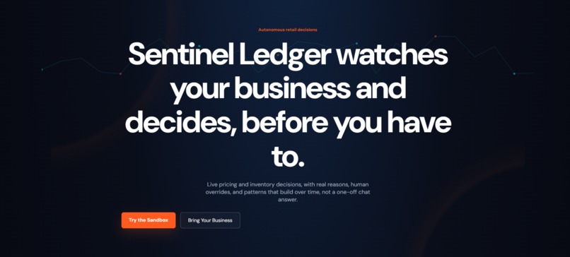 Sentinel Ledger – screenshot 1