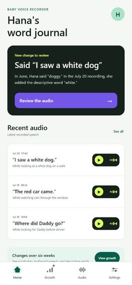 Baby Voice Recorder – screenshot 3
