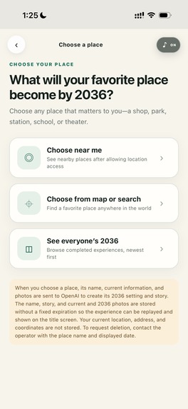 Your Favorite Place in 2036 – screenshot 1