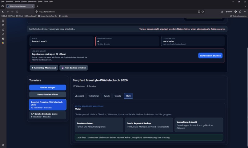 SchachTurnierManager – screenshot 4