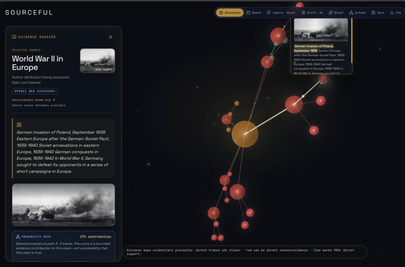 Sourceful - Truth Modelling in Your Pocket – screenshot 10