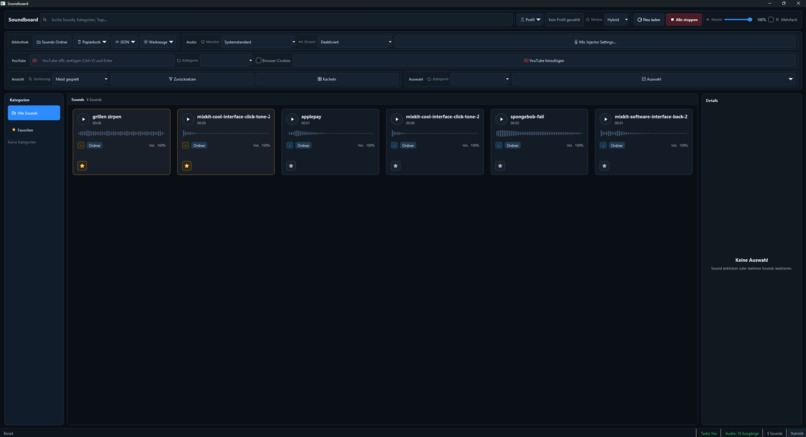 Soundboard Command Center – screenshot 2