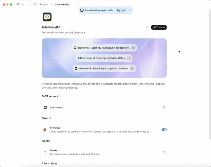 InterviewKit – screenshot 5