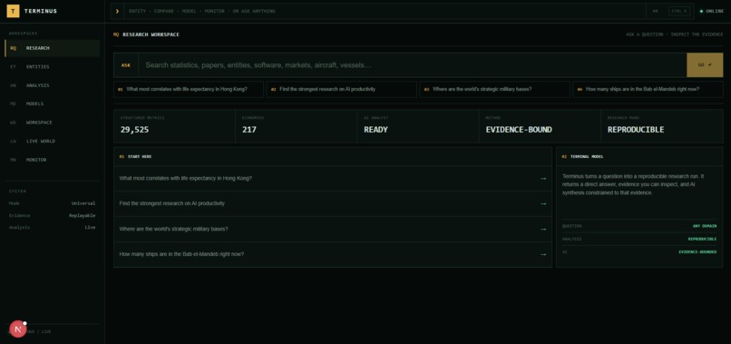 Terminus – screenshot 1