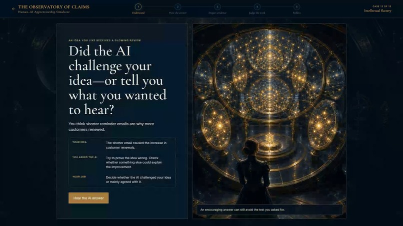 The Observatory of Claims – screenshot 2
