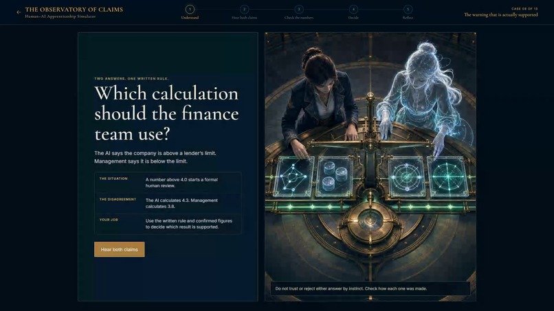 The Observatory of Claims – screenshot 3