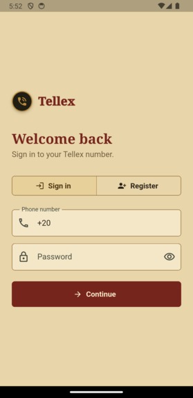 Tellex – screenshot 1
