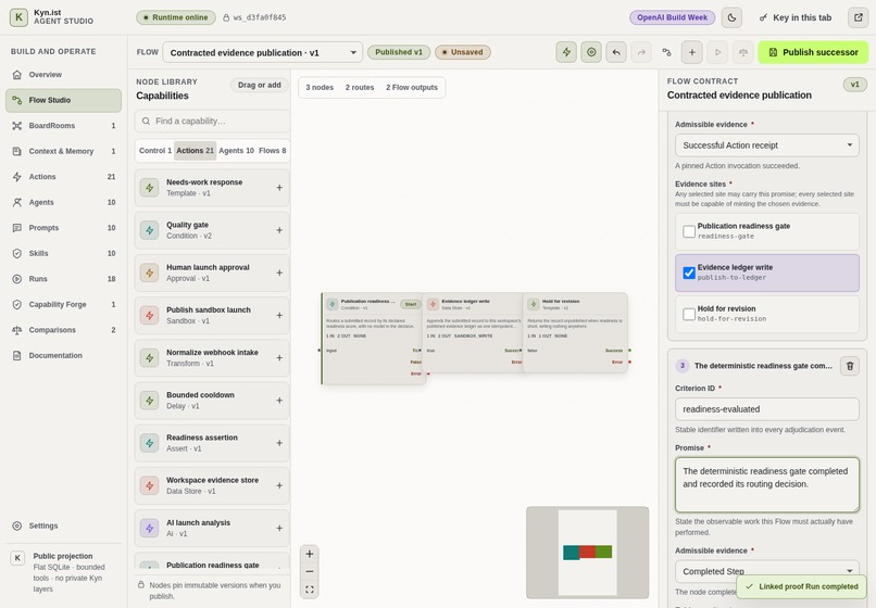 Kyn.ist Agent-Studio – screenshot 5