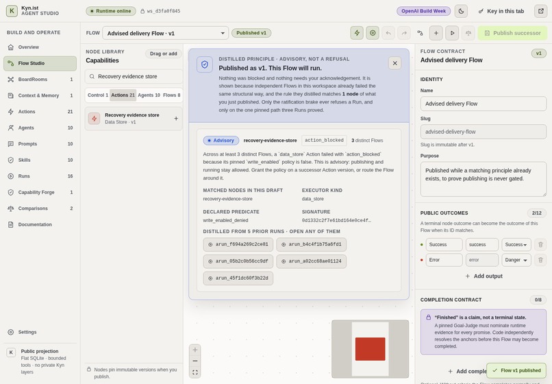 Kyn.ist Agent-Studio – screenshot 6