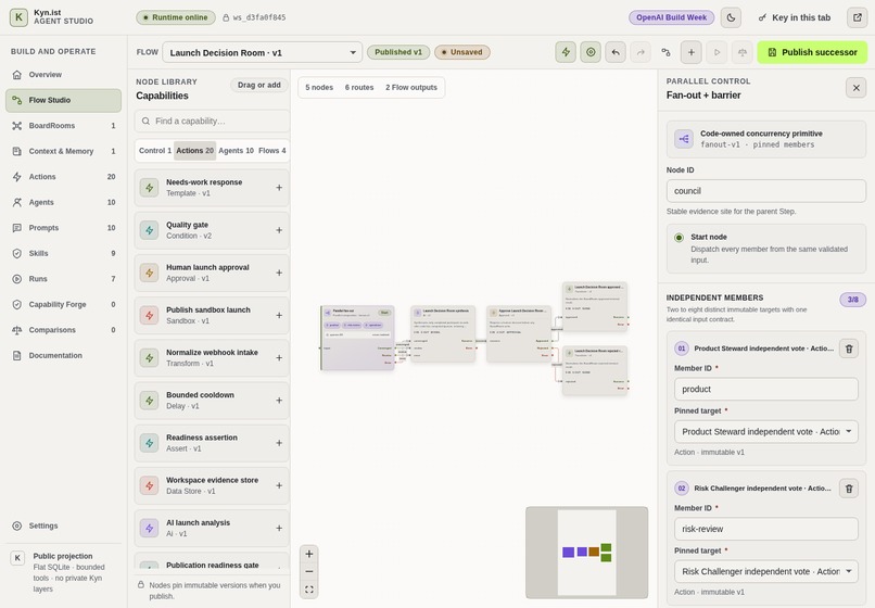 Kyn.ist Agent-Studio – screenshot 7