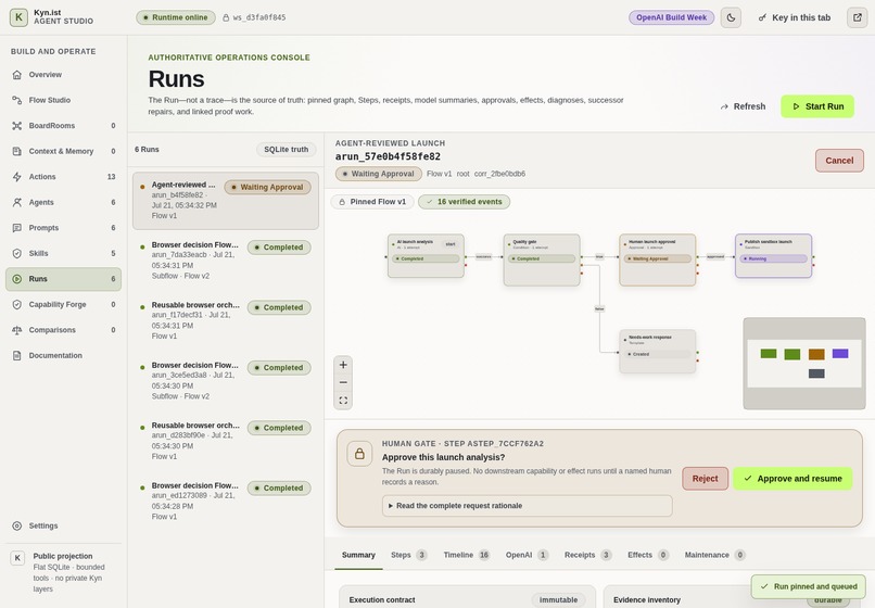Kyn.ist Agent-Studio – screenshot 10